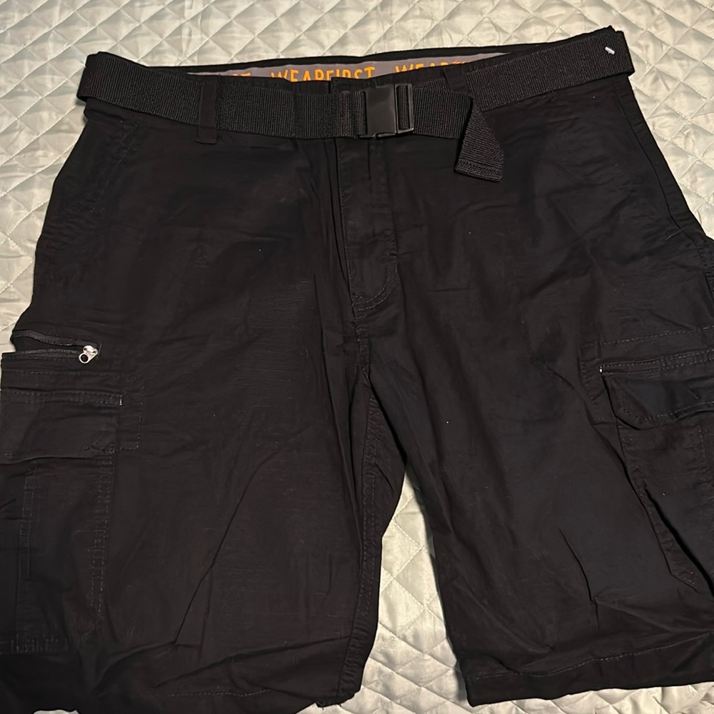 Men’s cargo stretchy cargo shorts